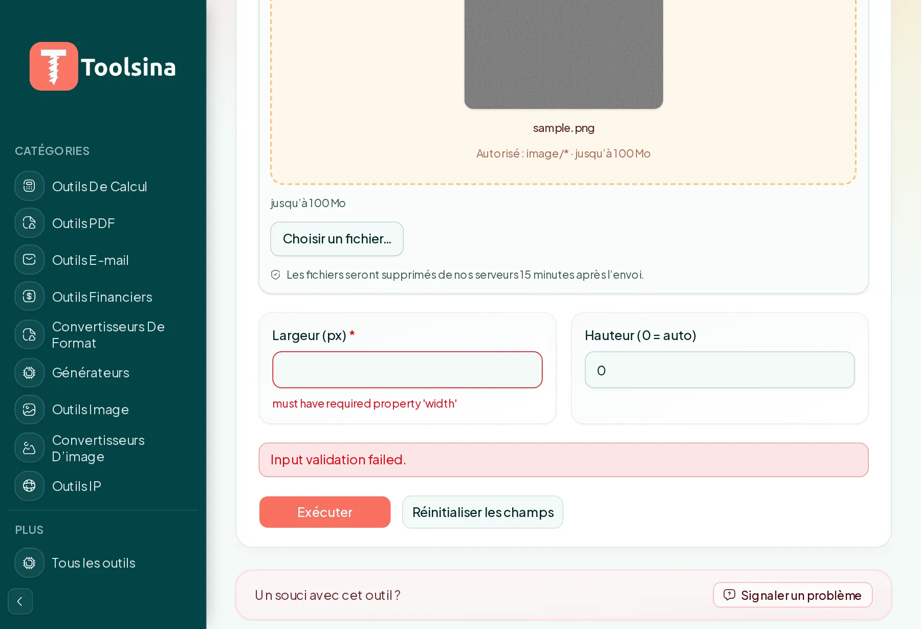 Lancez, puis téléchargez votre résultat — Comment redimensionner une image (gratuit, en ligne)